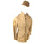 Original U.S. WWII Airborne Troop Carrier M1942 Paratrooper M42 Jump Jacket without Reinforcements with Flag Patch & Replaced Zipper and French-Made Pants with Garrison Cap Original Items