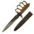 Original U.S. WWI Model 1918 Mark I Trench Knife by L. F. & C. with Matching Steel Scabbard Original Items