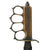 Original U.S. WWI Model 1918 Mark I Trench Knife by L. F. & C. with Matching Steel Scabbard Original Items