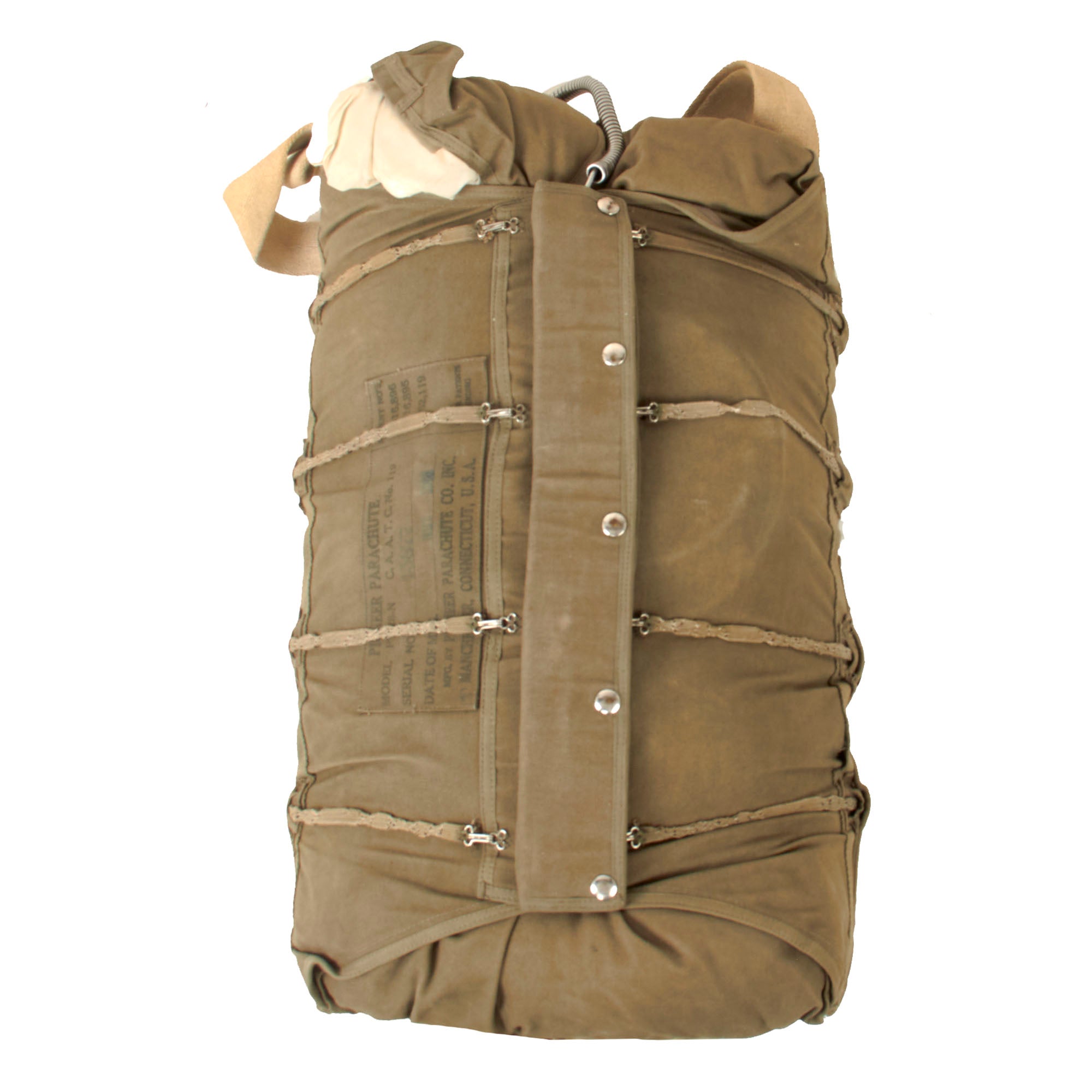 Original U.S. WWII USAAF Pilot Type B-9 Parachute by Pioneer