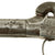 Original Victorian Era Belgian Double Barreled Percussion Pistol with Burl Wood Grip and Engraved Frame - Circa 1840 Original Items