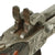 Original Victorian Era Belgian Double Barreled Percussion Pistol with Burl Wood Grip and Engraved Frame - Circa 1840 Original Items
