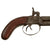 Original Victorian Era German Over and Under Double Barrel .43 Caliber Percussion Pocket Pistol, No. 29, Circa Mid-19th Century with Later German Proof Marks