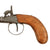 Original German Single Shot Percussion Pocket Pistol with Bag Grip, German Proof Marks and Matching Serial No. 154, Circa 1870