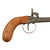 Original German Single Shot Percussion Pocket Pistol with Bag Grip, German Proof Marks and Matching Serial No. 154, Circa 1870