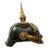 Original Imperial German WWI Prussian Infantry Officer Model 1897 Pickelhaube Spiked Helmet - Size 56 Original Items