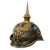Original Imperial German WWI Prussian Infantry Officer Model 1897 Pickelhaube Spiked Helmet - Size 56 Original Items