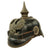 Original Imperial German WWI Prussian Unit-Marked EM/NCO Infantry M1915 Pickelhaube Spiked Helmet Depot-Dated 1918 with Reproduction Chinstrap Original Items