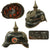 Original Imperial German WWI Prussian Unit-Marked EM/NCO Infantry M1915 Pickelhaube Spiked Helmet Depot-Dated 1918 with Reproduction Chinstrap Original Items