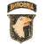 Original U.S. WWII 101st Airborne Division Type 4 Patch with Rocker Original Items
