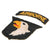 Original U.S. WWII 101st Airborne Division Type 4 Patch with Rocker Original Items