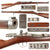 Original German Mauser Model K.1871 Carbine by V.C. Schilling of Suhl with Bavarian Markings and Excellent Bore Dated 1877 - Matching Serial 5891 Original Items