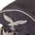 Original German WWII Luftwaffe Officer Schirmmütze Visor Cap with Embroidered Bullion Insignia in 55cm - Erel Marked 1944 Dated Sweatband Original Items