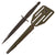 Original U.S. WWII OSS Stiletto by Landers, Frary, and Clark LF&C with Pancake Flipper Scabbard Original Items