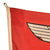 Original German WWII NSDAP Reichsdienstflagge State Service Printed Wool Flag, 46" x 82" Original Items
