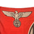 Original German WWII NSDAP Reichsdienstflagge State Service Printed Wool Flag, 46" x 82" Original Items