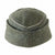 Original German WWII Waffen-SS Officer Field Gray M43 Field Cap with Removed Totenkopf Skull Insignia, Size 57cm Original Items