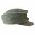Original German WWII Waffen-SS Officer Field Gray M43 Field Cap with Removed Totenkopf Skull Insignia, Size 57cm Original Items