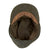 Original German WWII Waffen-SS Officer Field Gray M43 Field Cap with Removed Totenkopf Skull Insignia, Size 57cm Original Items