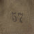 Original German WWII Waffen-SS Officer Field Gray M43 Field Cap with Removed Totenkopf Skull Insignia, Size 57cm Original Items