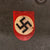 Original German WWII Heer M40 Steel Helmet in Named USGI Bring Back Box with 1943 Dated 58cm Liner and Chinstrap, Stamped Q66