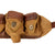 Original Imperial Japanese WWII IJA Teishin Shudan Paratrooper Nine Pocket Bandolier with Leather Trim - Rare Original Items