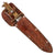 Original U.S. WWII Theater-Made Fighting Knife with German SA Dagger Blade by Rare Maker Carl Heidelberg & 1918 Mark I Trench Knife Handle in Custom Sheath Original Items