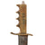 Original U.S. WWII Theater-Made Fighting Knife with German SA Dagger Blade by Rare Maker Carl Heidelberg & 1918 Mark I Trench Knife Handle in Custom Sheath Original Items