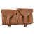 Original German WWII G43 K43 Tan Leather Ammunition Pouch by C. Pose of Berlin - Dated 1944