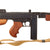 U.S. WWII Replica 1921 Thompson “Anti Bandit” Cap Plug-Firing Submachine Gun by MGC Japan with Original Box & Original WWII Sling Original Items