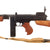 U.S. WWII Replica 1921 Thompson “Anti Bandit” Cap Plug-Firing Submachine Gun by MGC Japan with Original Box & Original WWII Sling Original Items