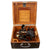 Original German WWII Kriegsmarine C. Plath Hamburg Sextant with Matching Wooden Case & 1944 Inspection Sheet