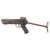 Original German WWII 1941 Dated MP40 Lower Frame Assembly with Trigger Group and Folding Stock by ERMA, Serial No. 8150 b Original Items