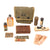 Original U.S. WWII Korean War USMC M2 Jungle Medical Aid Kit with Contents by Five Filer Bros. Named to Korean War Marine - Dated 1944