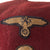 Original German WWII 13th Waffen Mountain Division SS “Handschar” Maroon Dress Fez with Insignia, Tassel, and Sweatband Original Items
