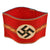 Original German WWII NSDAP Ortsgruppenleiter Armband with RZM Tag - Local Group Leader Original Items