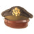 Original U.S. WWII USAAF Officer’s Crusher Visor Cap with AAF Officer’s Calling Card in Sweatband - Pilot Lt. Walter O. Franks, 68th Bomb Squadron, 44th Bomb Group, 35 Bombing Missions Original Items