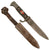 Original German WWII Late Pattern HJ Knife by Rare Maker Kuno Ritter of Solingen with Scabbard - RZM M7/3 Original Items