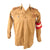 DRAFT Original German WWII HJ Youth East Berlin Motor HJ Oberkameradschaftsführer Uniform Tan Shirt with Scarf & Armband - Bann 200 (Copy) Original Items
