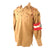 DRAFT Original German WWII HJ Youth East Berlin Motor HJ Oberkameradschaftsführer Uniform Tan Shirt with Scarf & Armband - Bann 200 (Copy) Original Items