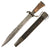 Original German Pre-WWI Stag Handle Hirschfänger Hunting Dagger by Weyersberg Kirschbaum & Cie with Scabbard Original Items