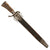 Original German Pre-WWI Stag Handle Hirschfänger Hunting Dagger by Weyersberg Kirschbaum & Cie with Scabbard Original Items