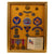 Original U.S. WWII CBI AAF Air Transport Command Aircrew Grouping in Frame with Sterling Wings, Bible, and Medals - Frederick W. Burton Original Items