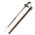 Original U.S. WWI Model 1913 Cavalry Saber Patton Sword by Springfield Armory with Scabbard - Dated 1914 - Rare Maker Original Items