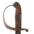 Original U.S. Civil War M-1850 Style German Imported Non-Regulation Foot Officer’s Sword and Scabbard with Triple-Etched Blade - Rare Eagle Variant on Basket Original Items