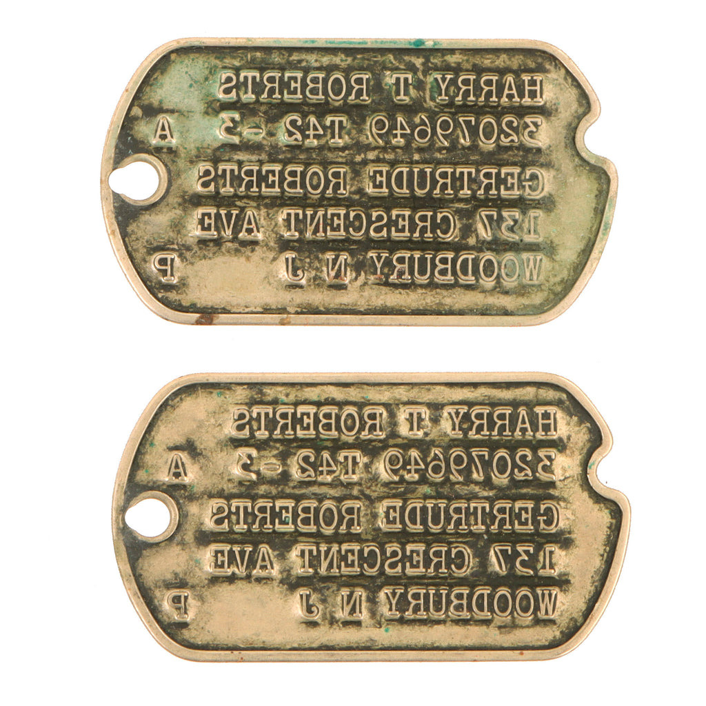 Original U.S. WWII 436th Troop Carrier Dog Tag & Insignia Group with P ...