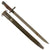 Original U.S. WWI M1917 Enfield Rifle & Trench Gun Bayonet by Remington with 1918-Dated Scabbard by Jewell - Dated 1917 Original Items