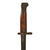 Original Dutch M1895 Mannlicher T-Back Rifle Bayonet by Hembrug with Leather Scabbard & Integral Frog Original Items