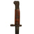 Original Dutch M1895 Mannlicher T-Back Rifle Bayonet by Hembrug with Leather Scabbard & Integral Frog Original Items