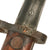 Original Dutch M1895 Mannlicher T-Back Rifle Bayonet by Hembrug with Leather Scabbard & Integral Frog Original Items